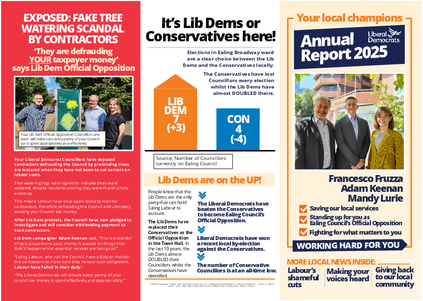 Ealing Broadway - 2025 Annual Report