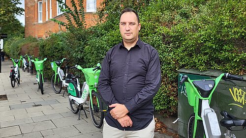 Cllr Gary Busuttil E-Bikes