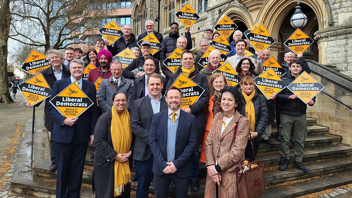 Ealing Liberal Democrats welcomed Councillor Kate Crawford who moved ...