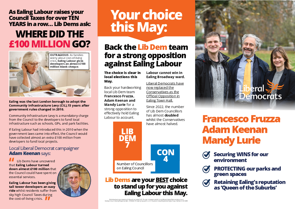 Ealing Broadway - 2026 Environment Leaflet