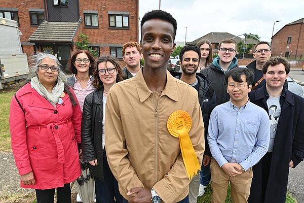 Abdi Ahmed, Lib Dem candidate for North Acton