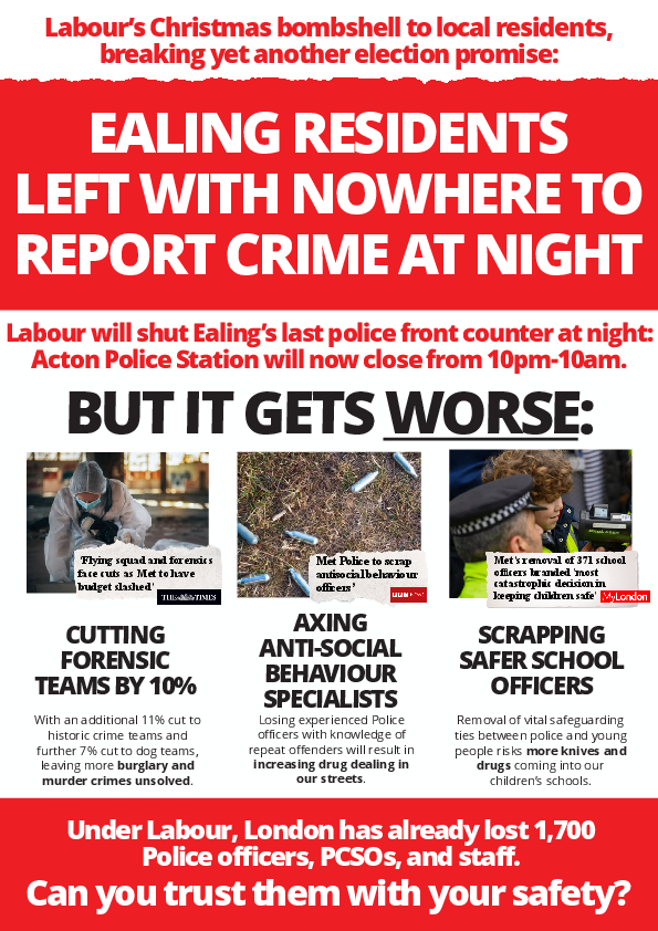 Hanger Hill - 2025 Police Leaflet