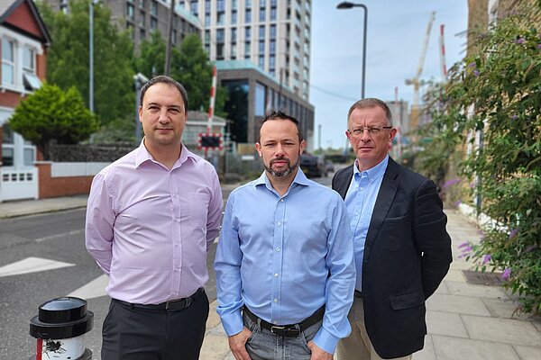 Southfield Lib Dem Councillors at Bollo Lane.