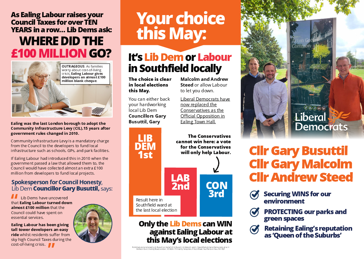 Southfield - 2026 Environment Leaflet