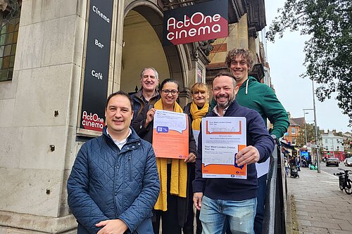 Ealing Lib Dems with Hina Bokhari OBE AM - WLO Consultation